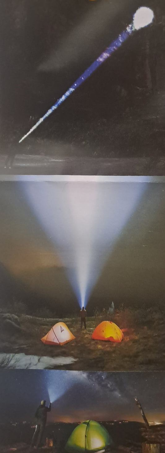 SUPERTORCIA RICARICA USB/BATTERIA